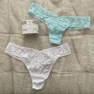 NWOT Hanky Panky Bridal Thongs